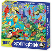 Springbok Springbok Peacock Garden Puzzle 1000pcs