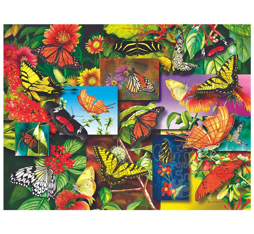 Springbok Butterfly Garden Puzzle 500pcs