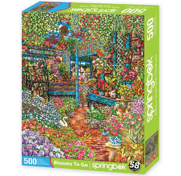 Springbok FINAL SALE Springbok Blooms To Go Puzzle 500pcs