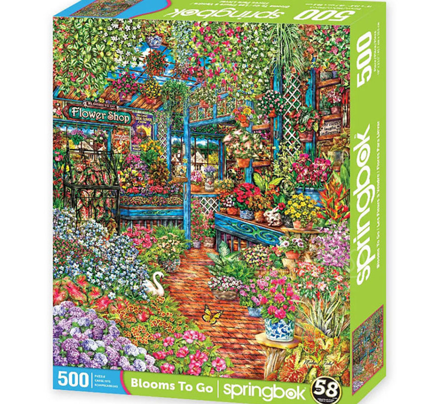 Springbok Blooms To Go Puzzle 500pcs
