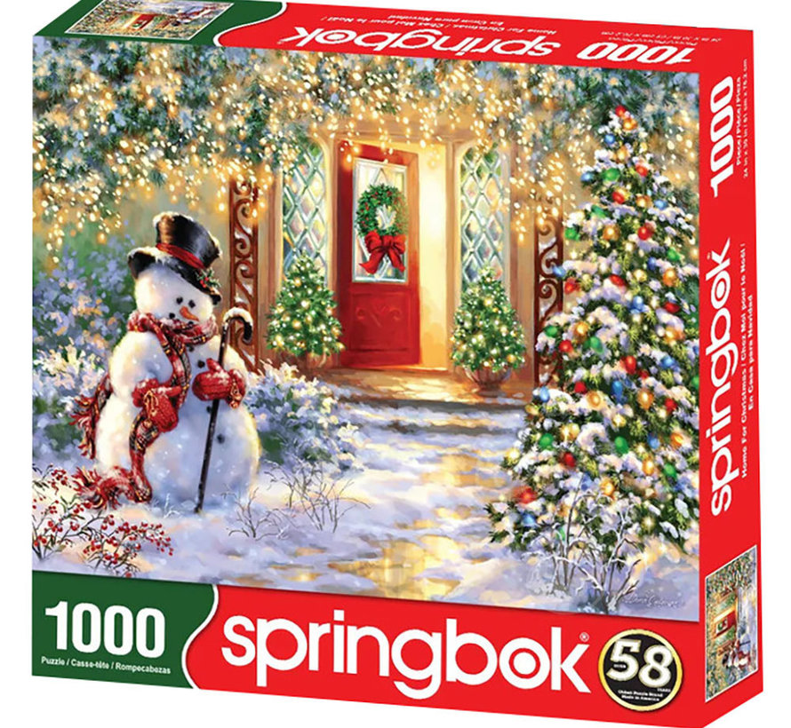 Springbok Home For Christmas Puzzle 1000pcs