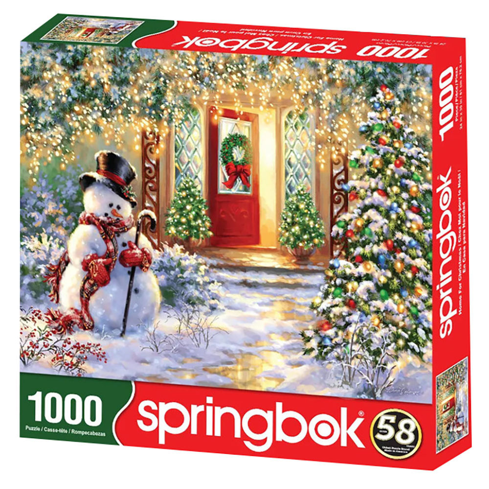 Springbok Home For Christmas Puzzle 1000pcs Puzzles Canada