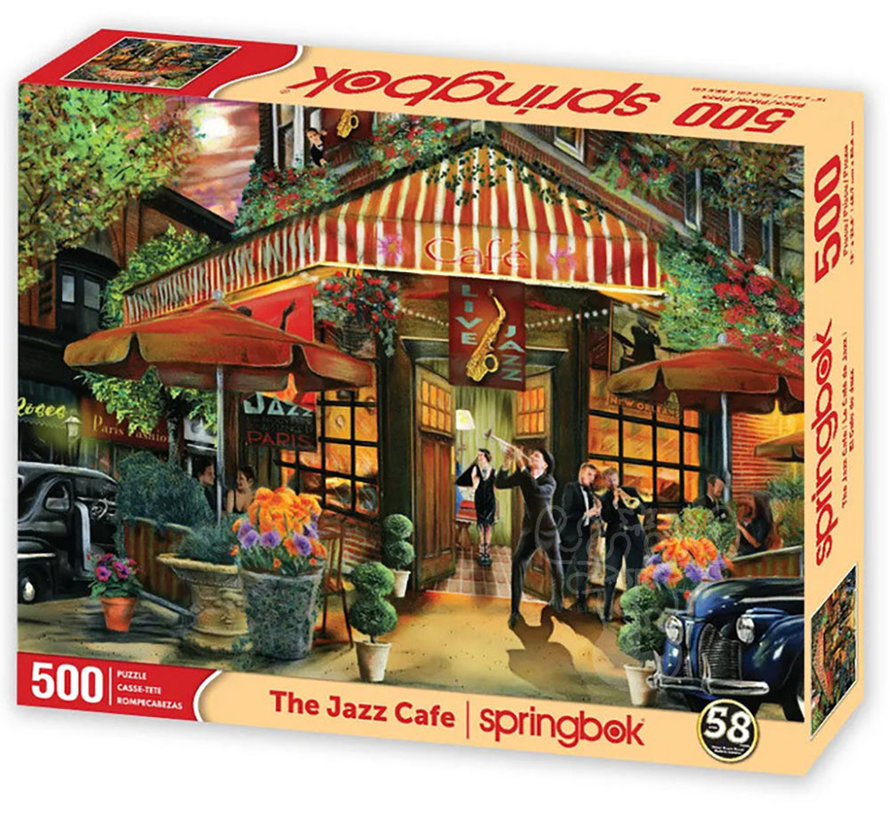 Springbok The Jazz Cafe Puzzle 500pcs