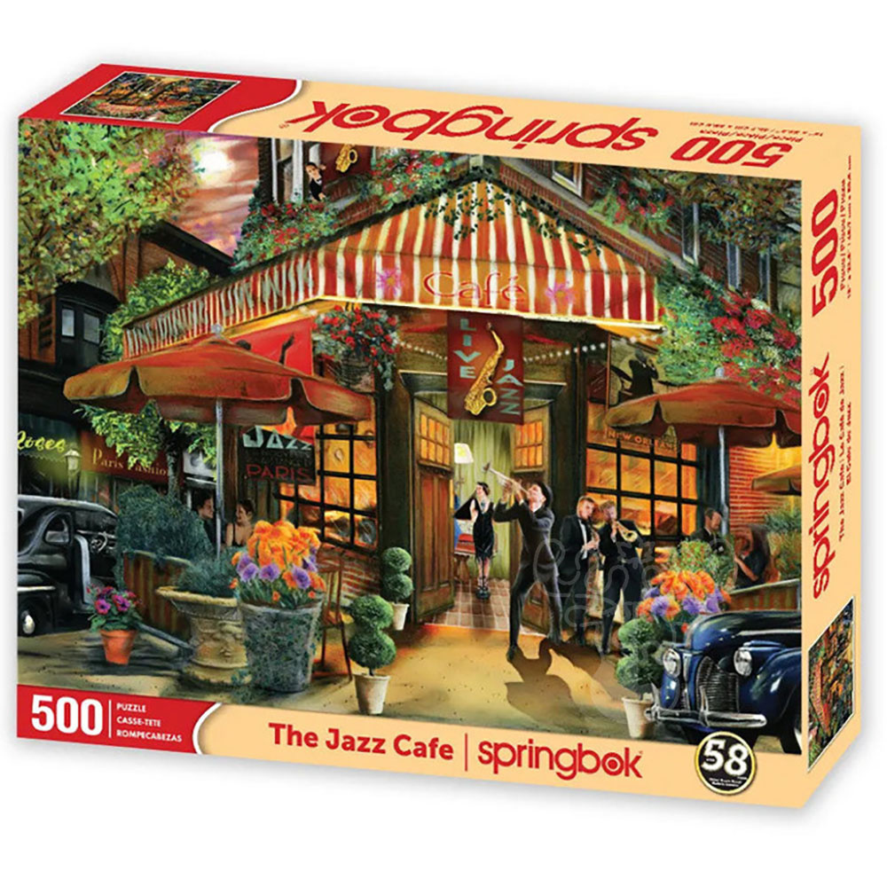 Springbok The Jazz Cafe Puzzle 500pcs Puzzles Canada