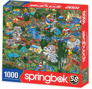 Springbok Springbok Camping World Puzzle 1000pcs