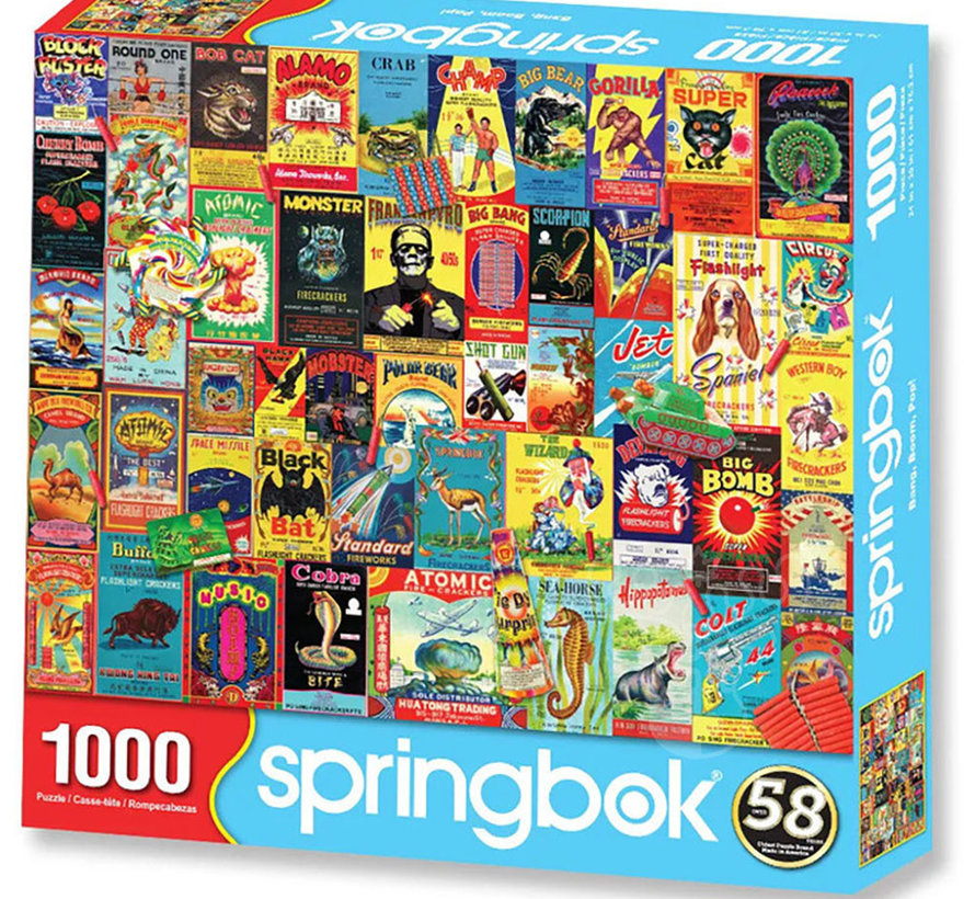 Springbok Bang, Boom, Pop! Puzzle 1000pcs