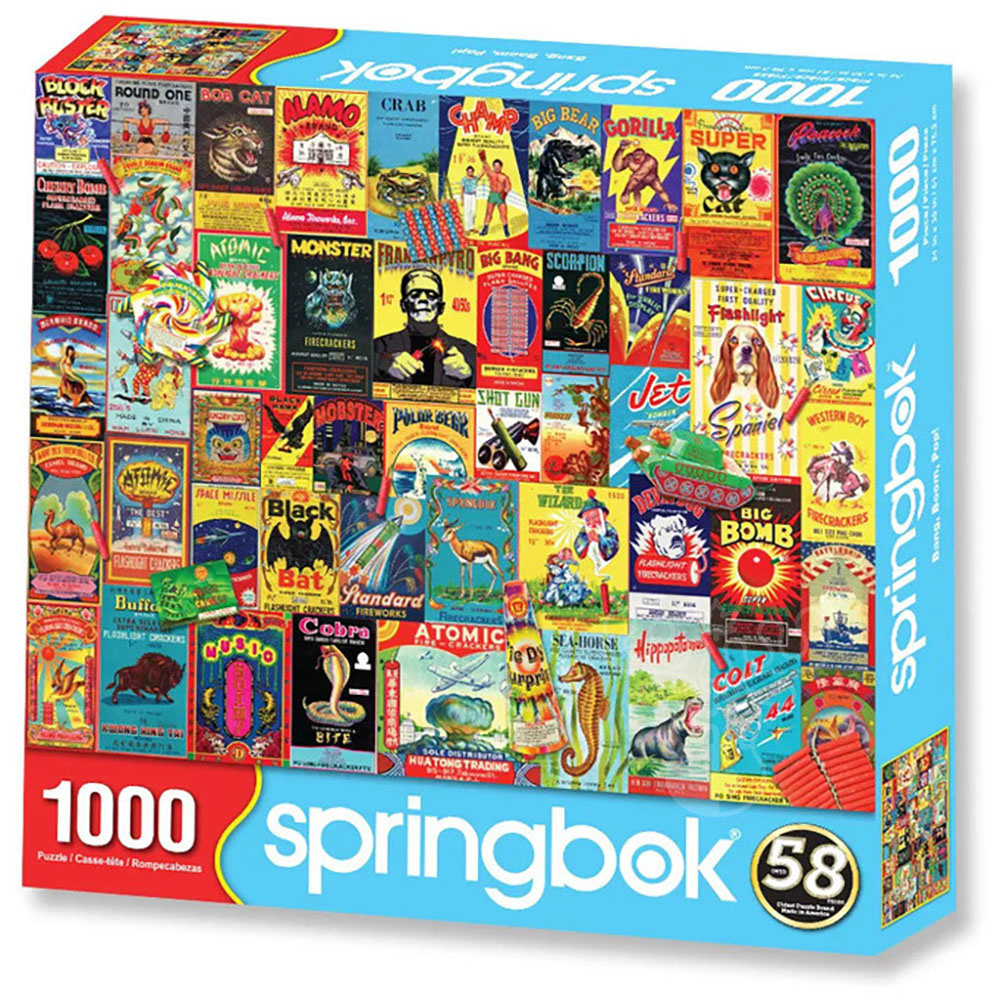 Springbok Bang, Boom, Pop! Puzzle 1000pcs Puzzles Canada