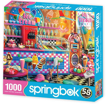 Springbok Springbok Ice Cream Shop Puzzle 1000pcs