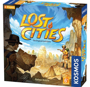 Thames & Kosmos Lost Cities Card Game with 6th Expedition