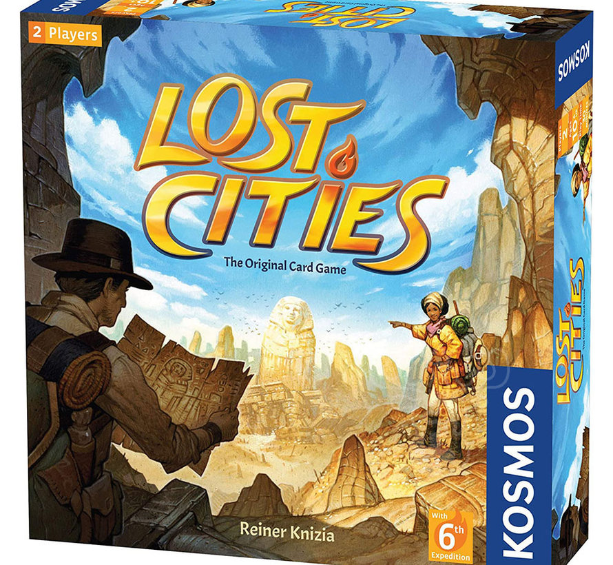 Lost Cities Card Game with 6th Expedition