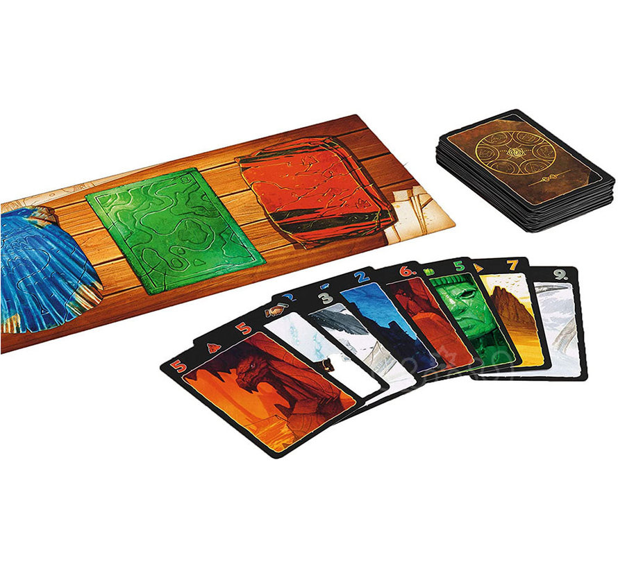 Lost Cities Card Game with 6th Expedition