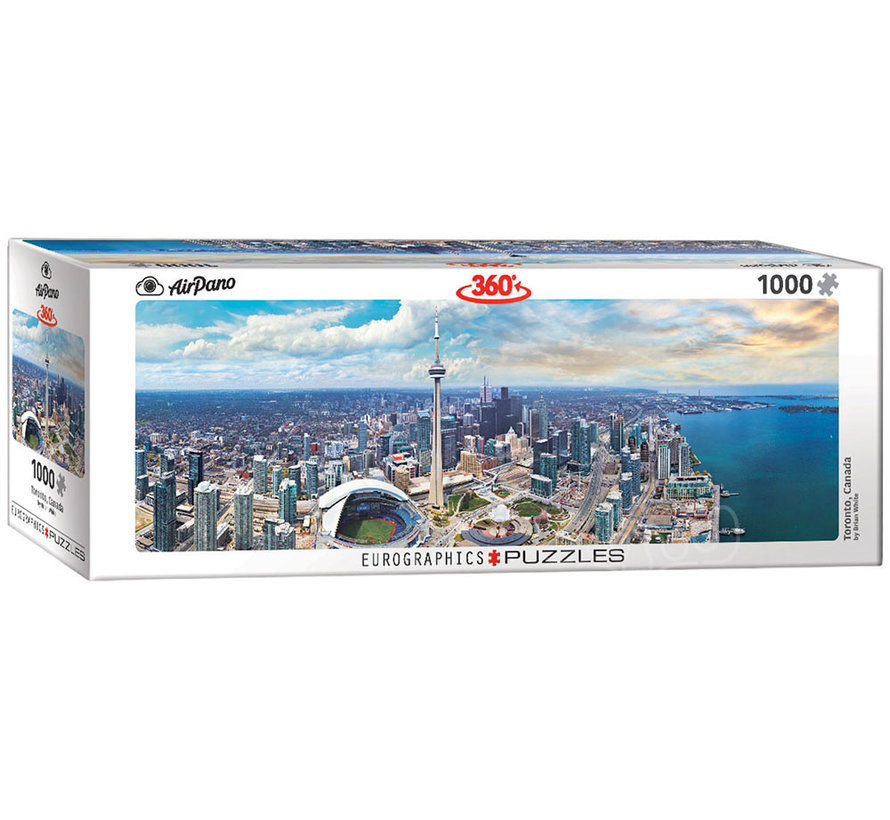 Eurographics Panoramic: Toronto, Canada Panoramic Puzzle 1000pcs