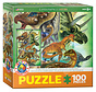 Eurographics Herbivorous Dinosaurs Puzzle 100pcs