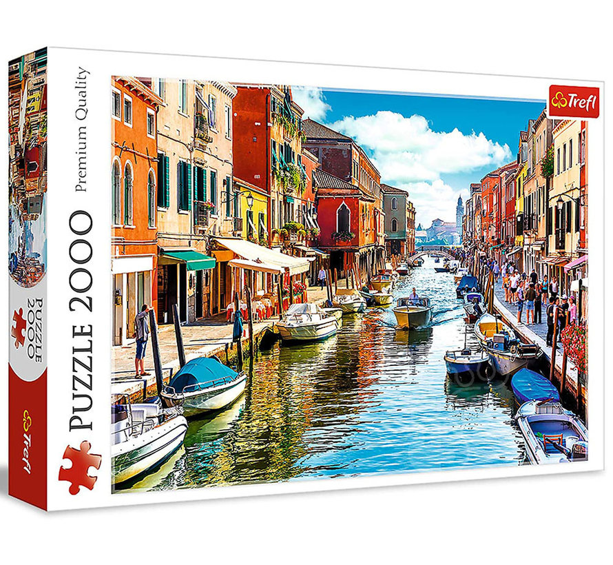 Trefl Murano Island, Venice Puzzle 2000pcs