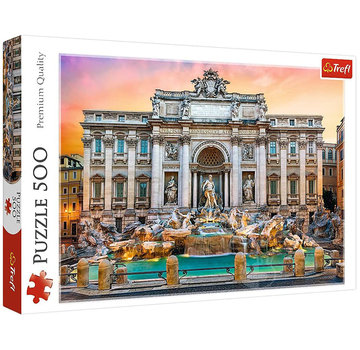 Trefl Trefl Trevi Fountain, Rome Puzzle 500pcs