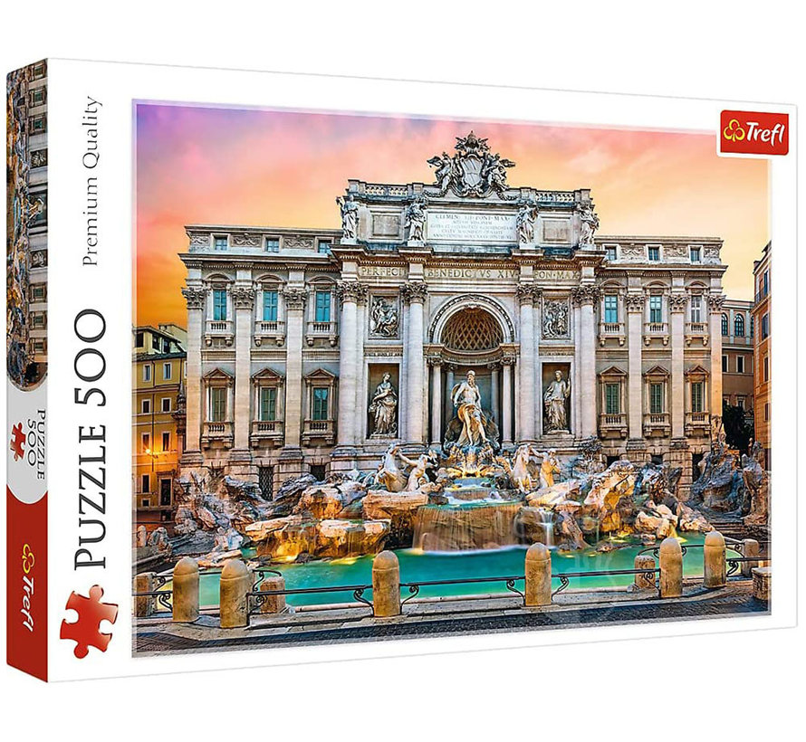 Trefl Trevi Fountain, Rome Puzzle 500pcs
