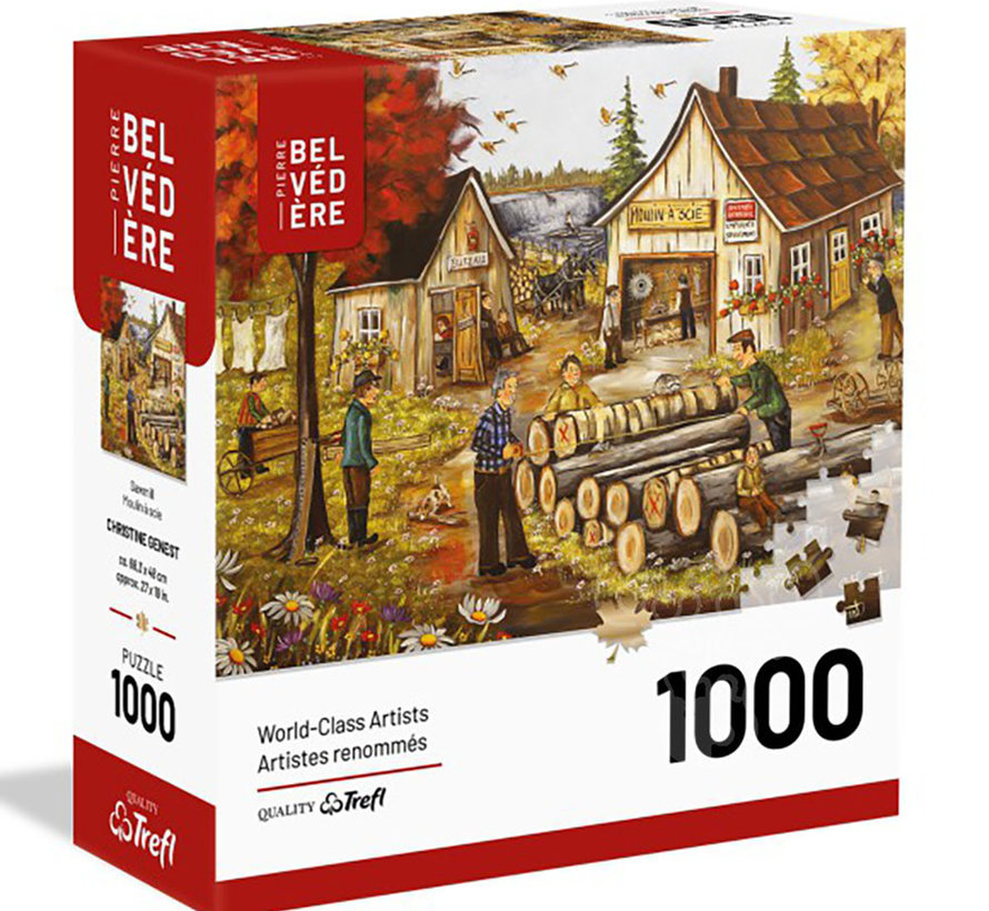 Pierre Belvedere Sawmill Puzzle 1000pcs
