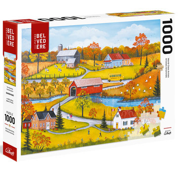 Pierre Belvedere Pierre Belvedere Mark: The Yellow Bus Puzzle 1000pcs