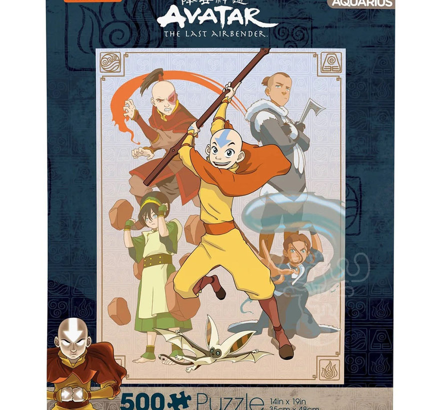Aquarius Avatar The Last Airbender Cast Puzzle 500pcs