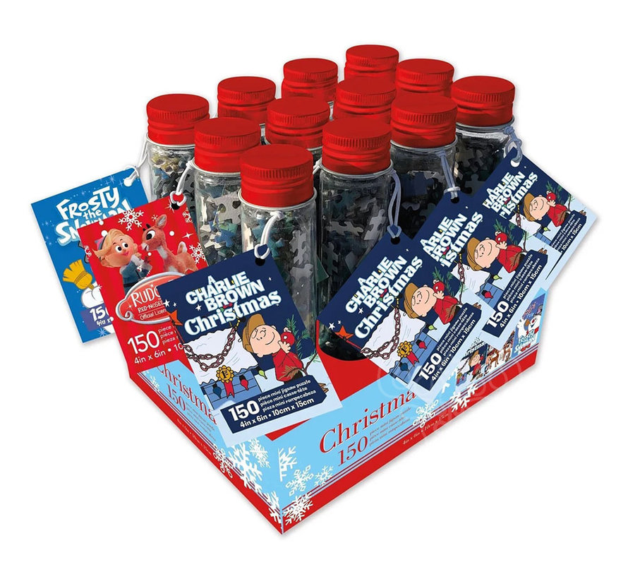 Aquarius Christmas Movie Traditional: Frosty the Snowman Mini Puzzle 150pcs