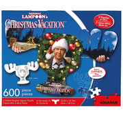 Aquarius Aquarius National Lampoon's Christmas Vacation Clark and Moose Mug Double Sided Shaped Puzzle 600pcs
