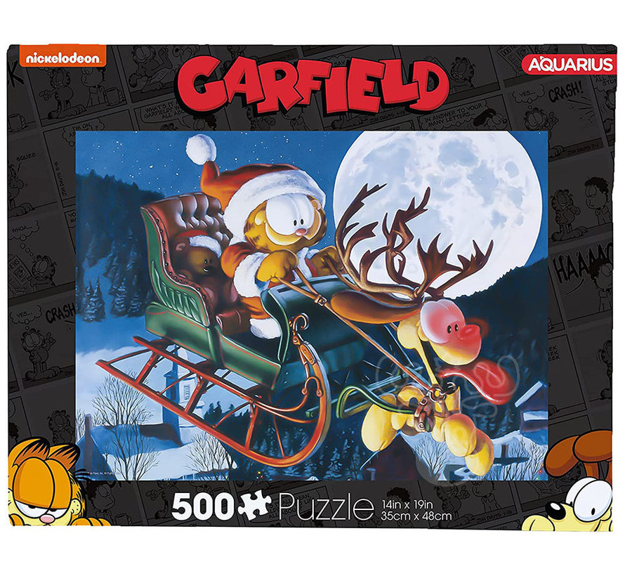 Aquarius Garfield Christmas Puzzle 500pcs