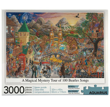 Aquarius Aquarius A Magical Mystery Tour of 100 Beatles Songs Puzzle 3000pcs