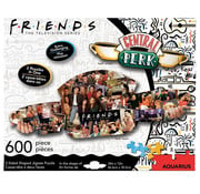 Aquarius Aquarius Friends TV Series Central Perk Double Sided Shaped Puzzle 600pcs