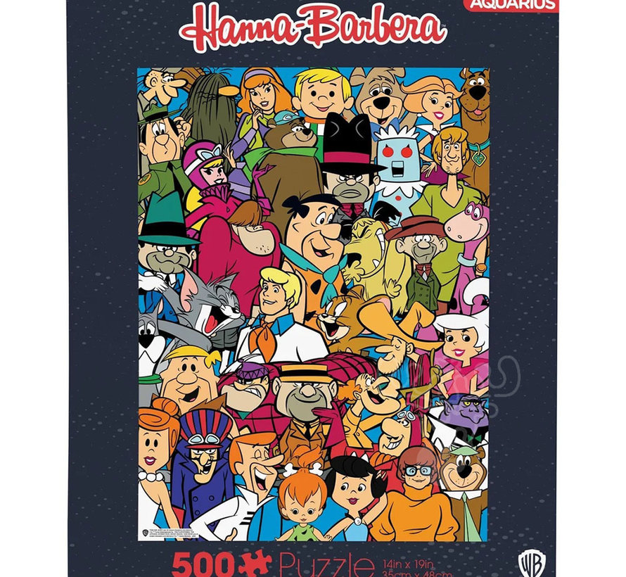 Aquarius Hanna Barbera Cast Puzzle 500pcs