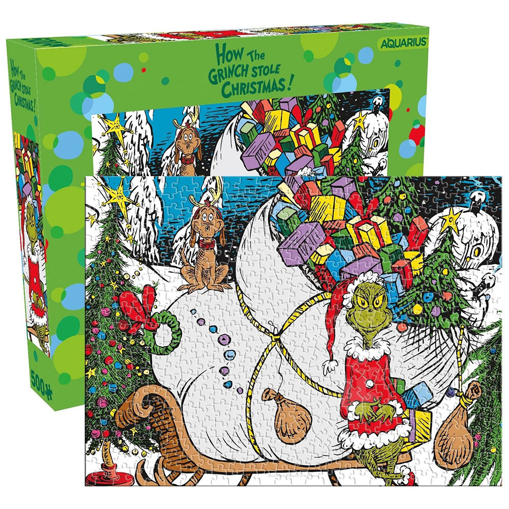 Aquarius How the Grinch Stole Christmas Puzzle 500pcs Puzzles Canada