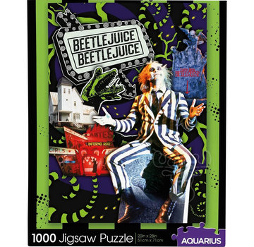 Aquarius Aquarius Beetlejuice Collage Puzzle 1000pcs