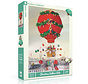 New York Puzzle Co. Janet Hill: Christmas Balloon Ride Puzzle 500pcs