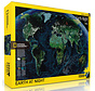 FINAL SALE New York Puzzle Co. National Geographic: Earth at Night Puzzle 1000pcs