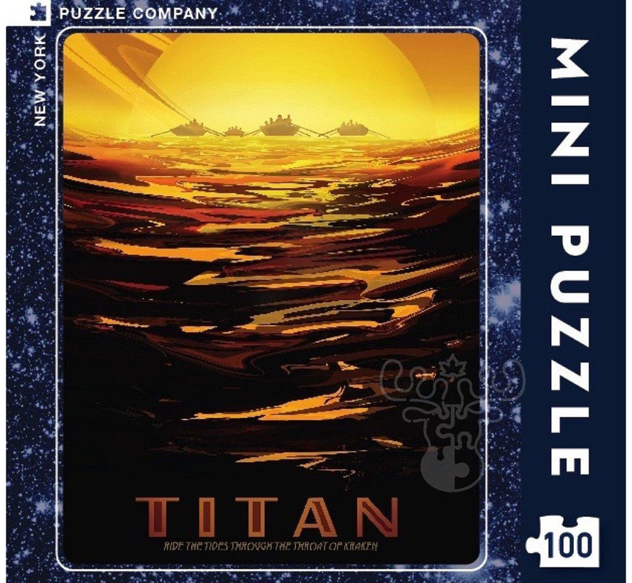 New York Puzzle Co. Visions: Titan Mini Puzzle 100pcs