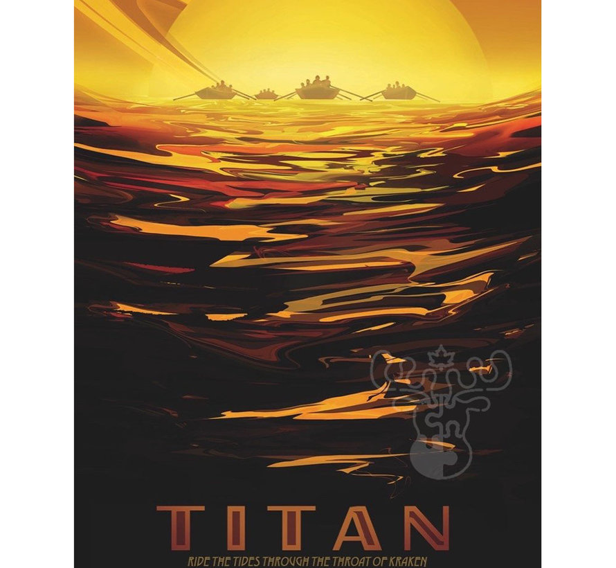 New York Puzzle Co. Visions: Titan Mini Puzzle 100pcs