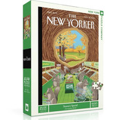New York Puzzle Company New York Puzzle Co. The New Yorker: Season's Special Puzzle 1000pcs