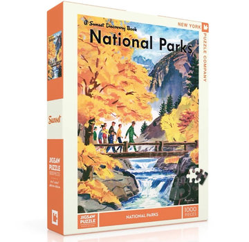 New York Puzzle Company New York Puzzle Co. Sunset: National Parks Puzzle 1000pcs