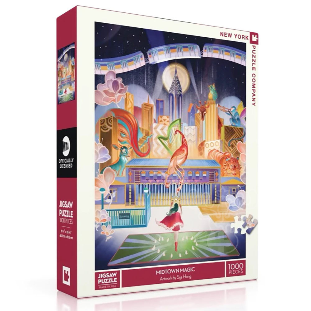 New York Puzzle Co. MTA Midtown Magic Puzzle 1000pcs Puzzles Canada