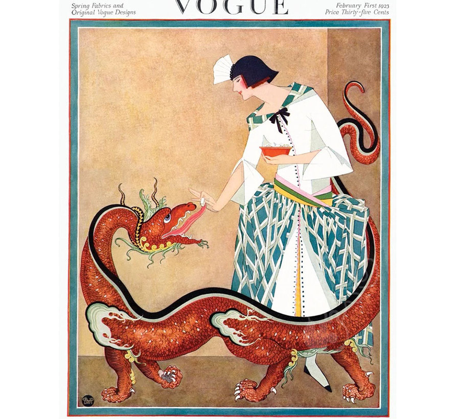 New York Puzzle Co. Vogue: Pet Dragon Puzzle 500pcs*