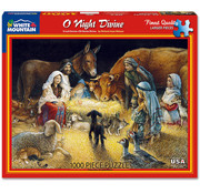 White Mountain White Mountain O Night Divine Puzzle 1000pcs