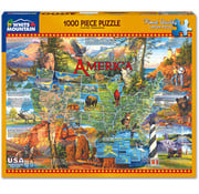 White Mountain White Mountain National Parks America Puzzle 1000pcs