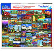 White Mountain White Mountain Best Places in America Puzzle 1000pcs