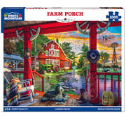 White Mountain White Mountain Farm Porch Puzzle 1000pcs
