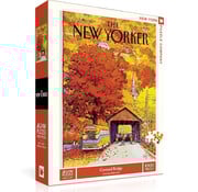 New York Puzzle Company New York Puzzle Co. The New Yorker: Covered Bridge Puzzle 1000pcs