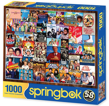 Springbok Springbok What's on TV? Puzzle 1000pcs