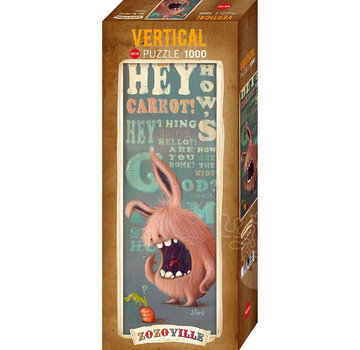 Heye Heye Zozoville Carrot Vertical Panorama Puzzle 1000pcs