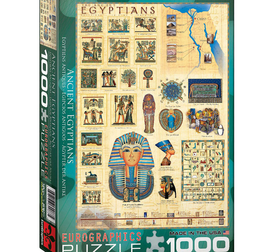 Eurographics Ancient Egyptians Puzzle 1000pcs