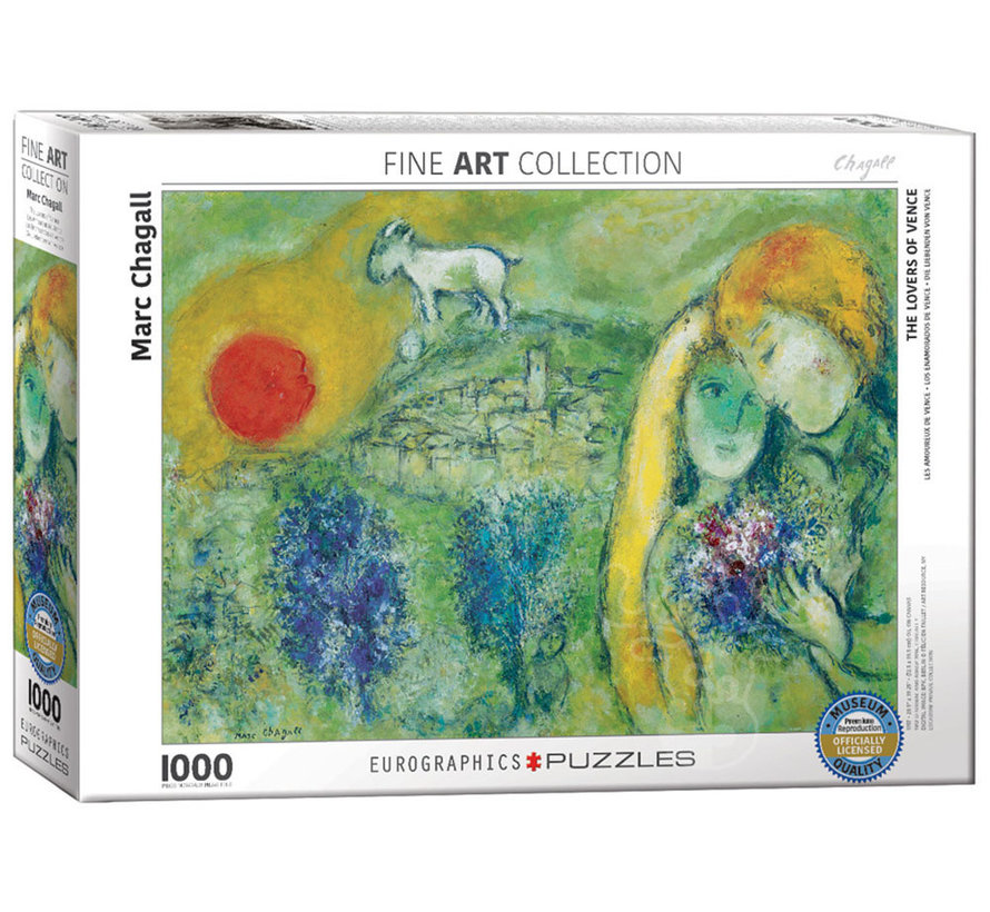 Eurographics Chagall: The Lovers of Venice Puzzle 1000pcs RETIRED