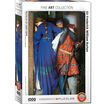 Eurographics Eurographics Fine Art Burton: Meeting on the Turret Stairs Puzzle 1000pcs