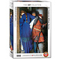 Eurographics Fine Art Burton: Meeting on the Turret Stairs Puzzle 1000pcs